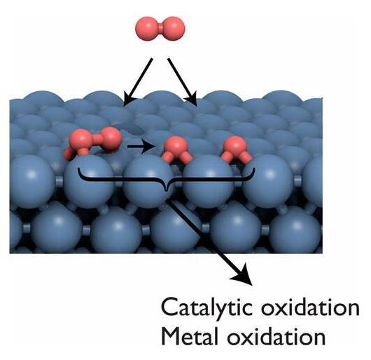 金屬表面的O2活性對(duì)非均相催化劑結(jié)合和反應(yīng)性的影響